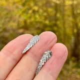 Fern stud earrings