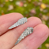 Fern stud earrings