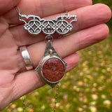 Fossil coral necklace