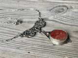 Fossil coral necklace
