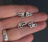 Geometric honeycomb studs