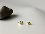 22k gold leaf earrings