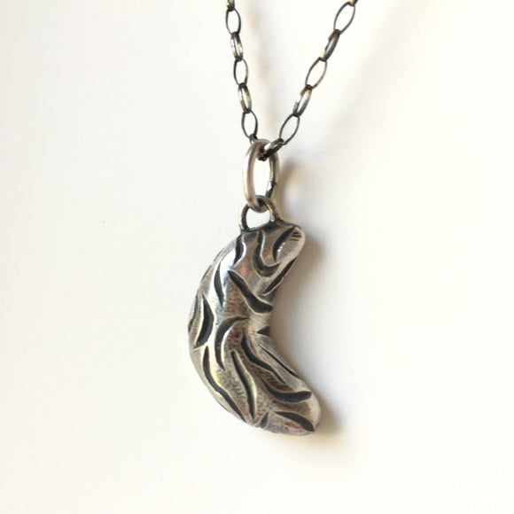 Crescent moon necklace