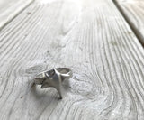 Manta ray ring