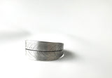 Silver willow leaf cuff