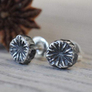 poppy pod earrings