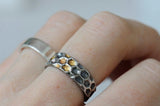 Honeycomb ring