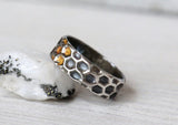 Honeycomb ring