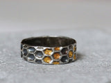 Honeycomb ring