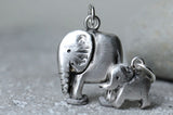 Mother elephant necklace