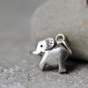 Baby elephant pendant