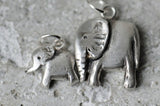 Mother elephant necklace