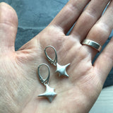 Manta ray earrings