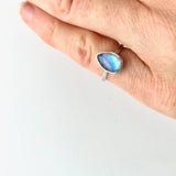 Moonstone ring size 4