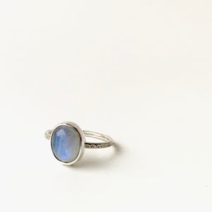 Moonstone ring size 6.5