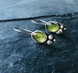 Peridot earrings