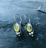 Peridot earrings