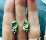 Peridot earrings