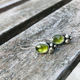 Peridot earrings